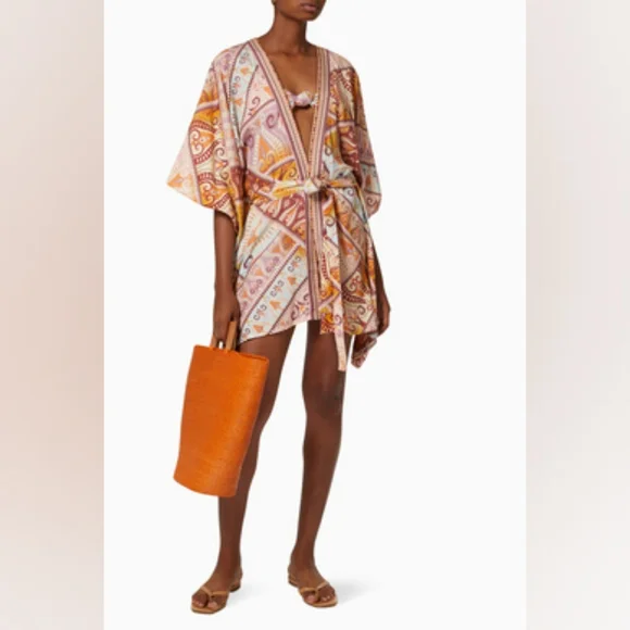 NWT AGUA BENDITA | Cora Leva Coverup Tunic - Picture 8 of 12